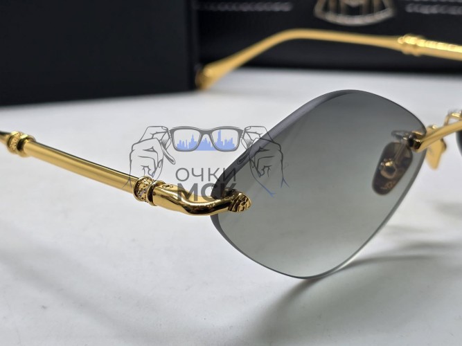 Очки Maybach Rhomb Gold/Grey солнцезащитные унисекс женские мужские оригинал