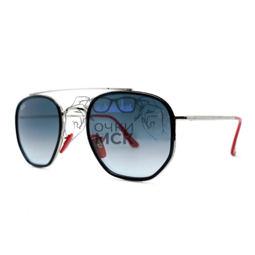 Очки Ray Ban RB3548M Серый градиент солнцезащитные унисекс женские мужские оригинал