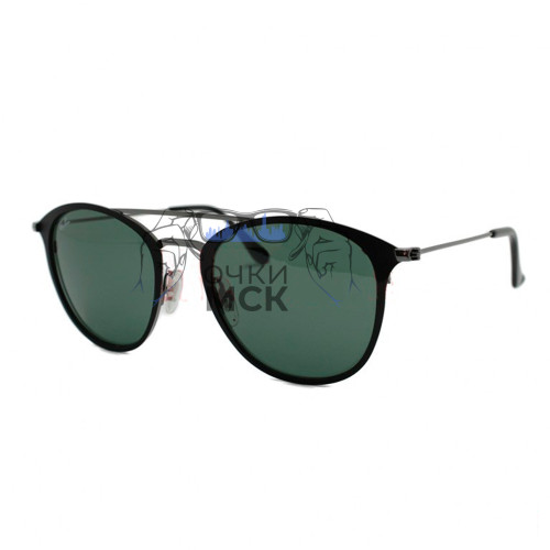 Очки Ray Ban Highstreet RB3546 Серо-зелёный солнцезащитные унисекс женские мужские оригинал