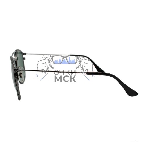 Очки Ray Ban Highstreet RB3546 Серо-зелёный солнцезащитные унисекс женские мужские оригинал