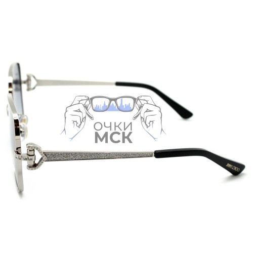 Очки Jimmy Choo Glenn/s Qau Тёмно-серый градиент солнцезащитные женские оригинал