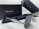 Очки Prada PR180VS Silver/Black солнцезащитные унисекс женские мужские оригинал