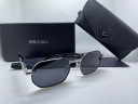 Очки Prada PR180VS Silver/Black солнцезащитные унисекс женские мужские оригинал