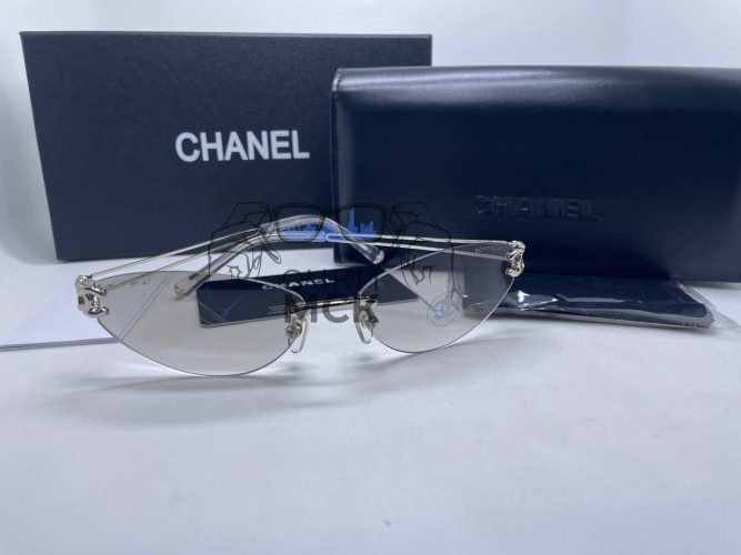 Очки Chanel S Silver/Beige солнцезащитные женские оригинал