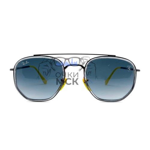 Очки Ray Ban RB3548M Серый градиент солнцезащитные унисекс женские мужские оригинал