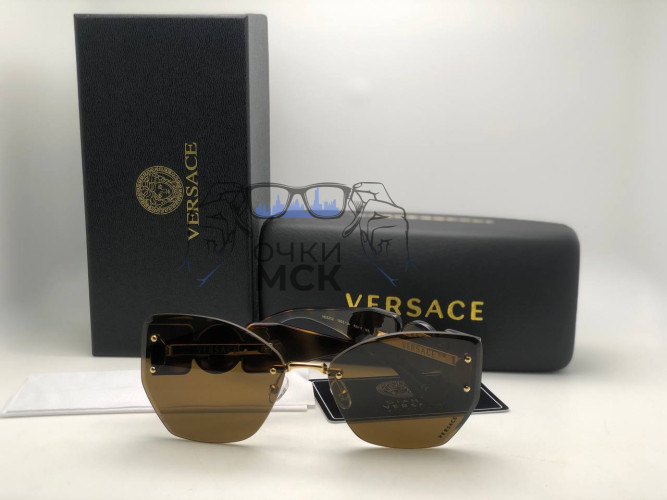 Очки Versace VE5202 Коричневые солнцезащитные женские оригинал
