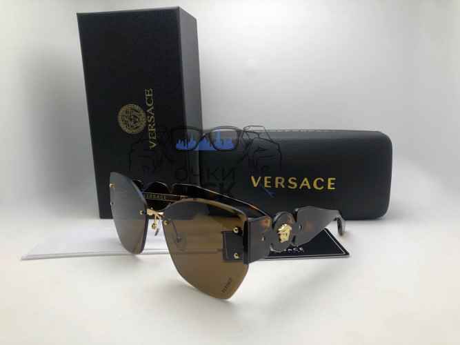 Очки Versace VE5202 Коричневые солнцезащитные женские оригинал