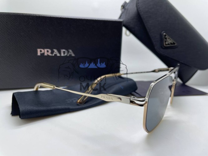 Очки Prada S Gold/Black солнцезащитные мужские оригинал