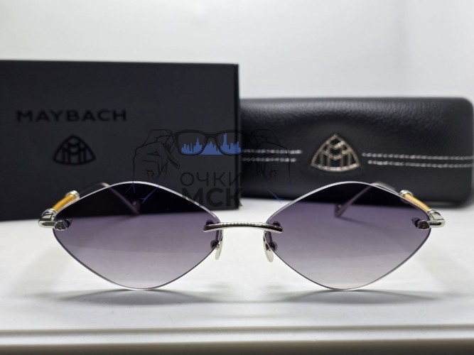 Очки Maybach Rhomb Silver/Gold/Grey солнцезащитные унисекс женские мужские оригинал