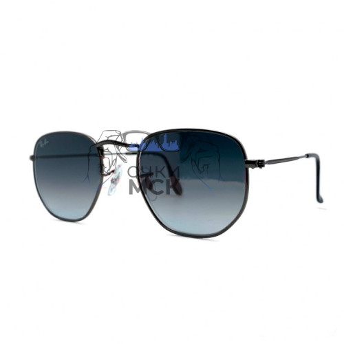 Очки Ray Ban 3548-NM тёмно-серый солнцезащитные женские оригинал