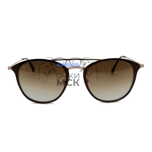 Очки Ray Ban Highstreet RB3546 Коричневый градиент солнцезащитные унисекс женские мужские оригинал