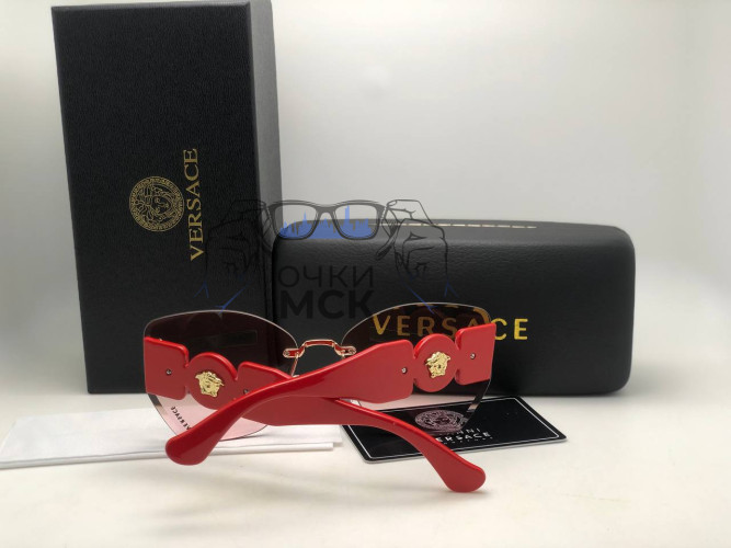 Очки Versace VE5202 Red Розовый градиент солнцезащитные женские оригинал