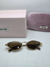 Miu Miu MU 56ZS 5AK09Z Gold/Brown солнцезащитные женские оригинал