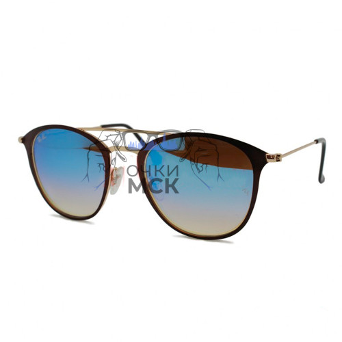 Очки Ray Ban Highstreet RB3546 Серый градиент солнцезащитные унисекс женские мужские оригинал