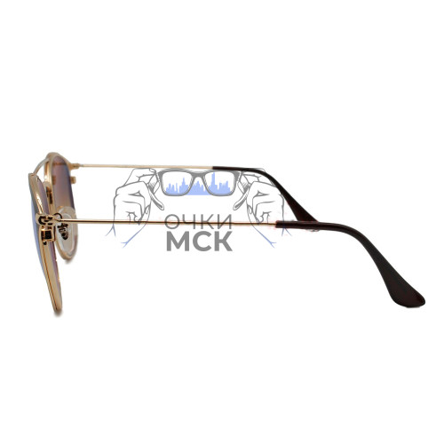 Очки Ray Ban Highstreet RB3546 Серый градиент солнцезащитные унисекс женские мужские оригинал