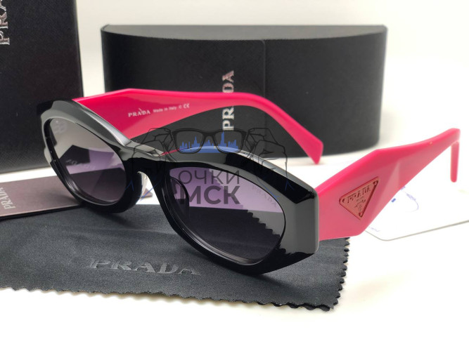 Очки Prada Diamond Red/Black солнцезащитные женские оригинал