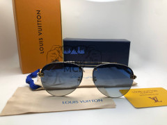 Очки Louis Vuitton Gold/Black Logo