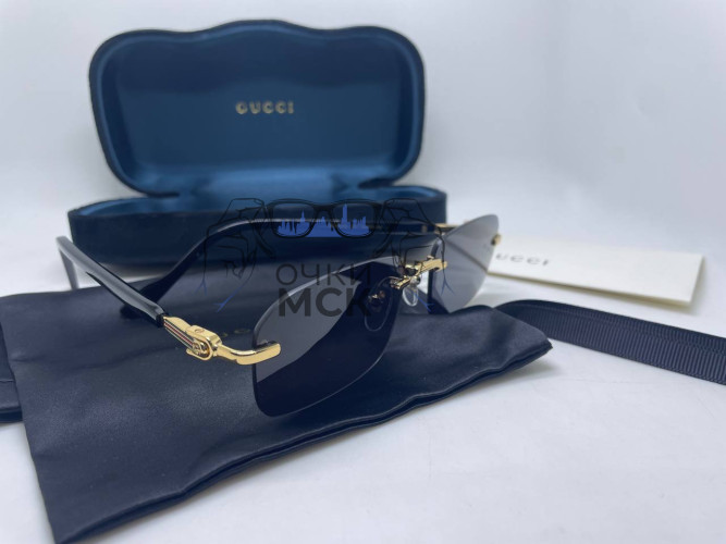 Очки Gucci Gold/Black солнцезащитные женские оригинал