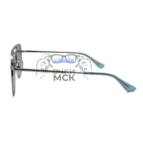 Очки Ray Ban Marshal Double Bridge RB3609 Серый градиент солнцезащитные унисекс женские мужские оригинал