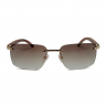 Очки Cartier T8200760 Коричневый градиент солнцезащитные мужские оригинал