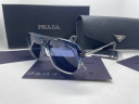 Очки Prada Avia Blue/Clear солнцезащитные унисекс женские мужские оригинал
