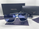 Очки Prada Avia Blue/Clear солнцезащитные унисекс женские мужские оригинал