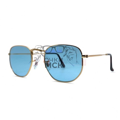 Очки Ray Ban RB3548-N Голубой градиент солнцезащитные унисекс женские мужские оригинал