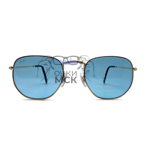 Очки Ray Ban RB3548-N Голубой градиент солнцезащитные унисекс женские мужские оригинал