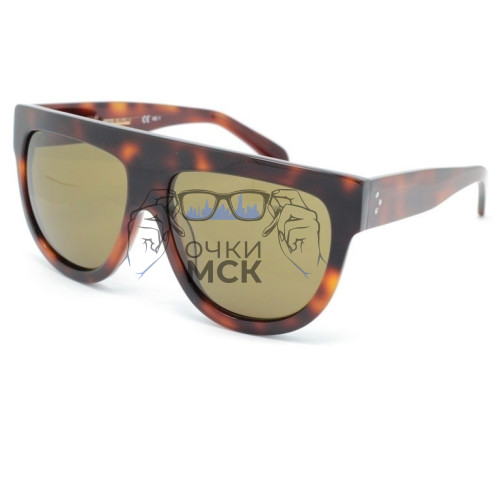 Очки Celine Shadow 41026/S Коричневые солнцезащитные женские оригинал