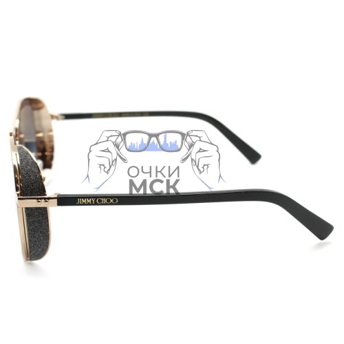 Очки Jimmy Choo DHELIB/s Тёмно-серый градиент солнцезащитные женские оригинал