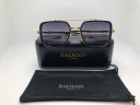 Очки Balmain 1036 Dark Grey/Gold солнцезащитные унисекс женские мужские оригинал