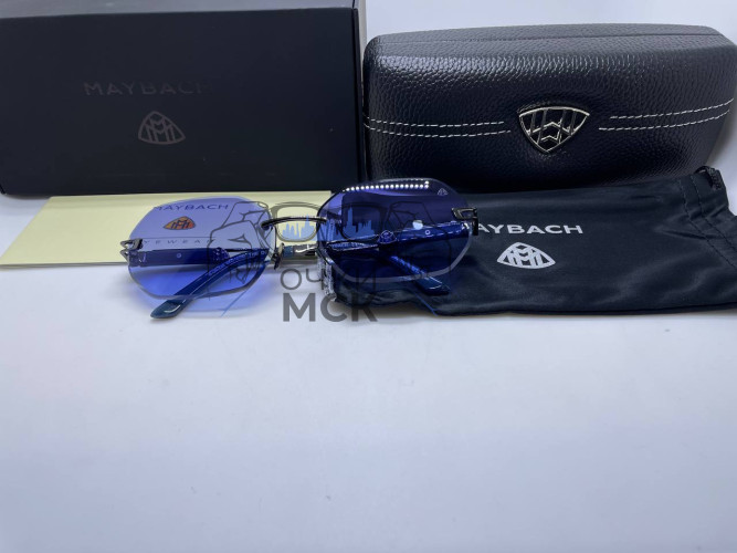 Очки Maybach Octa Silver/Blue солнцезащитные мужские оригинал
