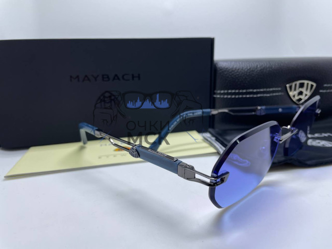 Очки Maybach Octa Silver/Blue солнцезащитные мужские оригинал