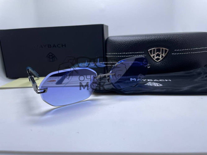 Очки Maybach Octa Silver/Blue солнцезащитные мужские оригинал
