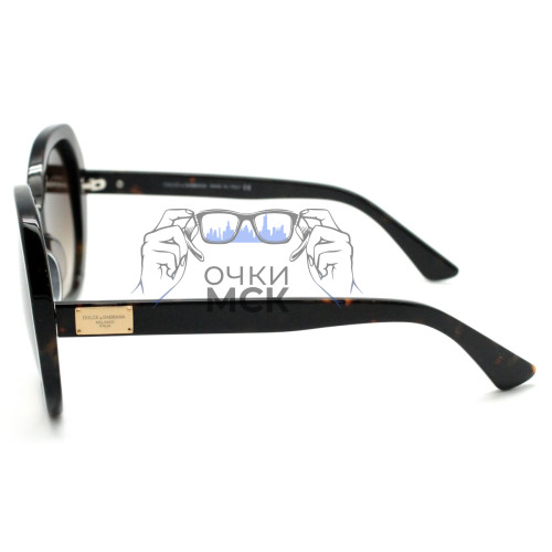 Очки Dolce & Gabbana DG 6136 Коричневый градиент солнцезащитные женские оригинал