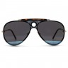 Очки Ray Ban Blaze Shooter RB3581N Синий зеркальный солнцезащитные унисекс женские мужские оригинал