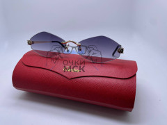 Очки Cartier Hexa Gold/Grey