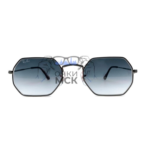 Очки Ray Ban RB3556-N Серый градиент солнцезащитные унисекс женские мужские оригинал