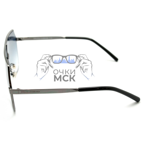 Очки Dolce & Gabbana Madison DG Cup DG2221 Серый градиент солнцезащитные мужские оригинал