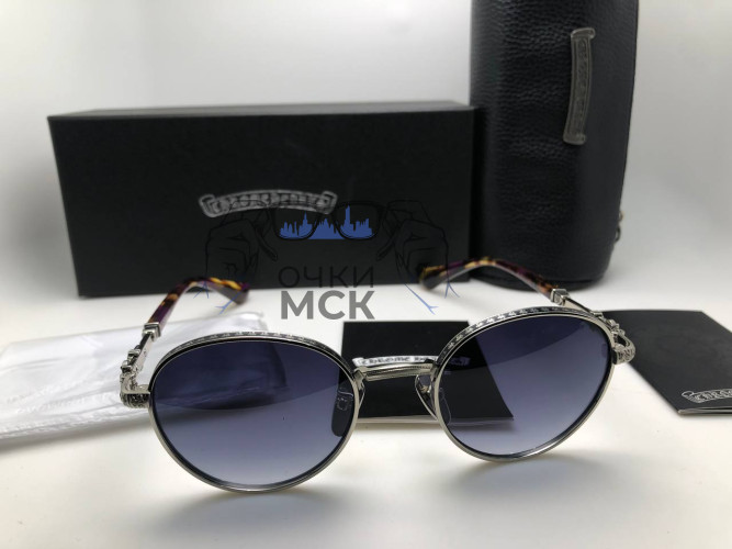 Очки Chrome Hearts Giorgina Brown Тёмный градиент солнцезащитные унисекс женские мужские оригинал