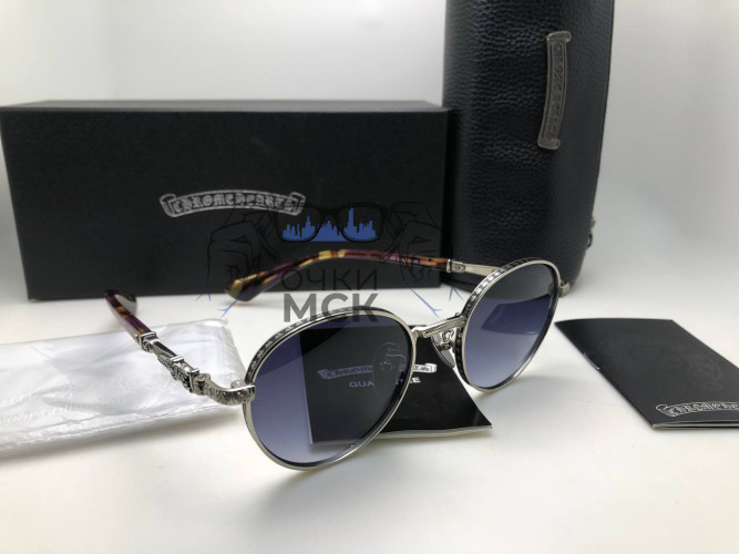 Очки Chrome Hearts Giorgina Brown Тёмный градиент солнцезащитные унисекс женские мужские оригинал