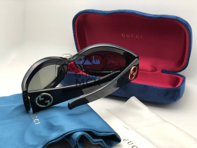 Очки Gucci GA12475 Серый градиент солнцезащитные женские оригинал