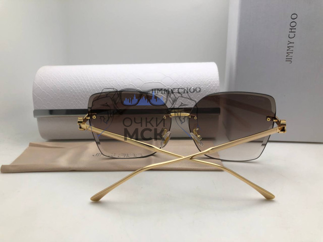 Очки Jimmy Choo CorinGS Gold/Brown солнцезащитные женские оригинал