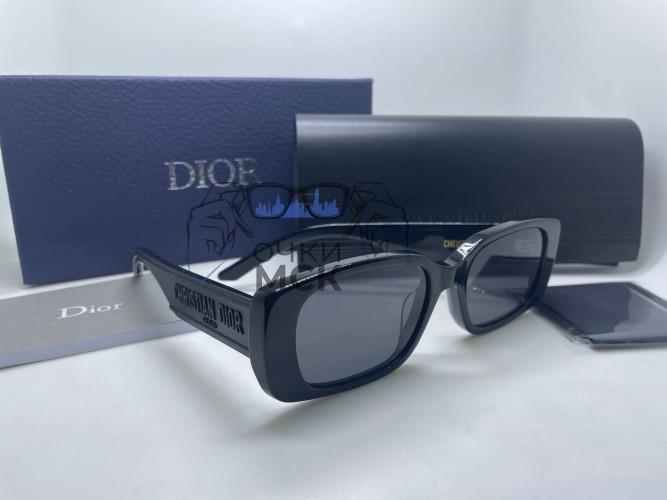 Очки Dior Total Black солнцезащитные женские оригинал