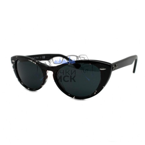 Очки Ray Ban RB 4314-N NINA Черные солнцезащитные женские оригинал