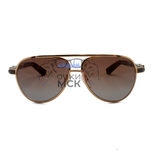 Очки Chrome Hearts BLADE HUMMER-II BS-BWS Коричневый градиент солнцезащитные мужские оригинал