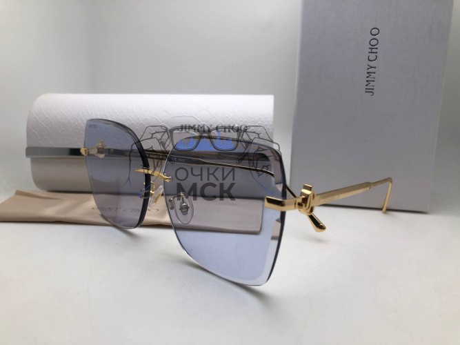 Очки Jimmy Choo CorinGS Gold/Light Blue солнцезащитные женские оригинал