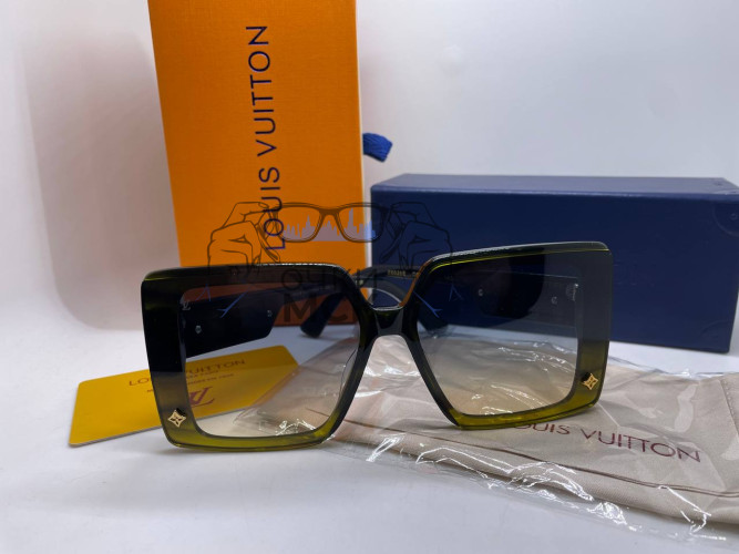 Очки Louis Vuitton Z6028E Yellow/Black солнцезащитные женские оригинал