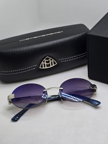 Очки Maybach Aviator Beige/Blue солнцезащитные мужские оригинал