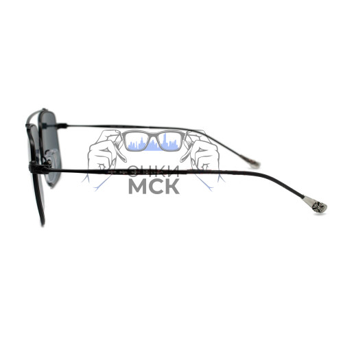 Очки Chrome Hearts BONE PRONE-A Черные солнцезащитные мужские оригинал